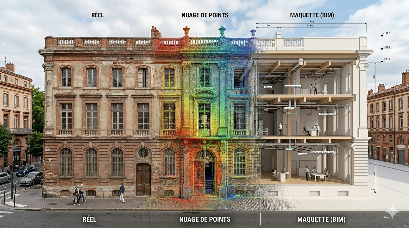 Scan 3D et nuage de points